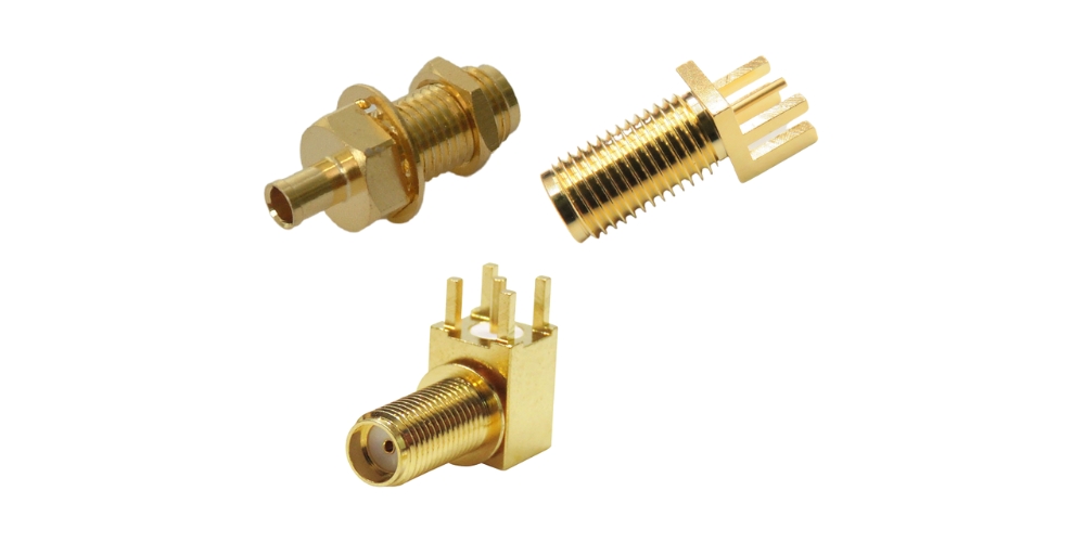 SMA bulkhead connector